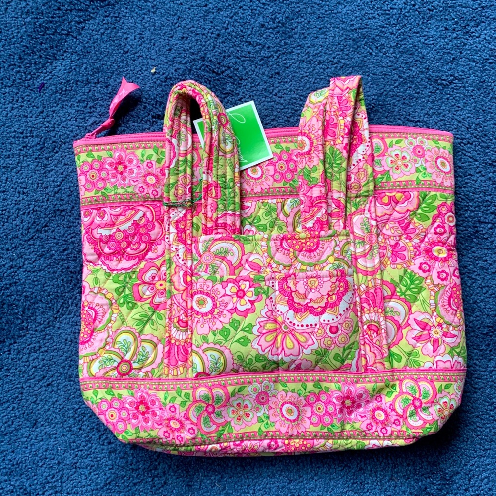 Vera Bradley Petal Pink Villager bag